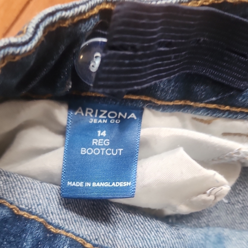 Arizona Jean Company Blue Boot-Cut Jeans - Picture 3 of 5